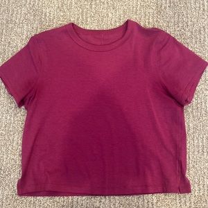 Lululemon Classic Cotton Tee Shirt